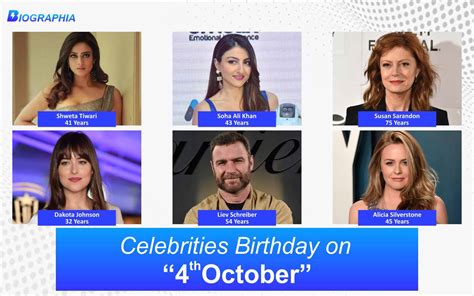 famous birthdays oct 4|famous birthdays oct 4th.